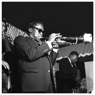 Miles Davis & John Coltrane, 1955 by William "Popsie" Randolph