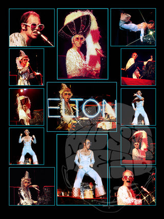 Elton John Poster by James Fortune