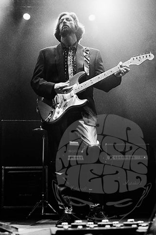 Eric Clapton, Rome, 1989 by Luciano Viti