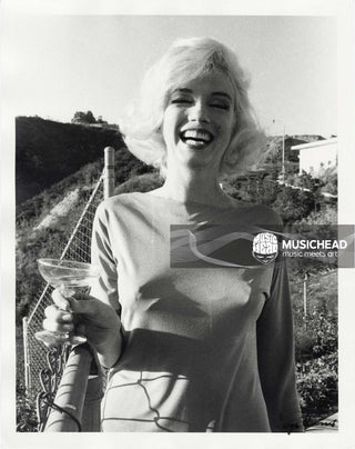 Marilyn Monroe, Drink, The Last Photos, 1962 by George Barris