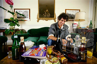 Keith Richards, The Rolling Stones, Rome, 1984 by Luciano Viti