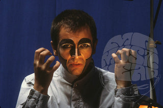 Peter Gabriel, RAI TV Set, Rome, 1982 by Luciano Viti