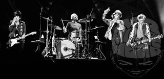 Rolling Stones, Rome, B&W, 2014 by Luciano Viti