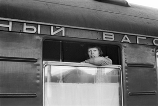 David Bowie, Trans Siberian Express, 1973 by Geoff MacCormack