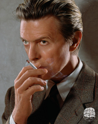 David Bowie, 2001, Smoking by Markus Klinko