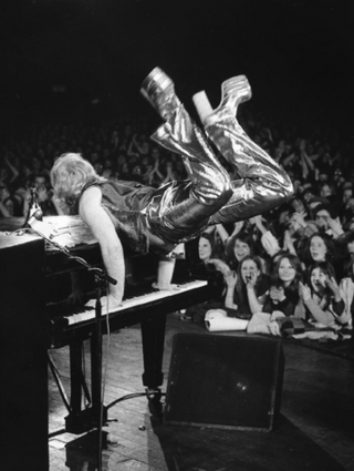 Elton John, 1973 by Barrie Wentzell