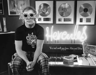 Elton John, 1972 by Barrie Wentzell