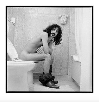 Frank Zappa, London, 1967 by Robert Davidson