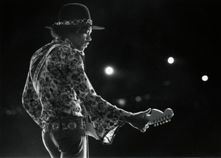 Jimi Hendrix, 1968 by Barrie Wentzell