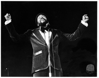 Marvin Gaye, Atlanta, 1975 by Steve Banks