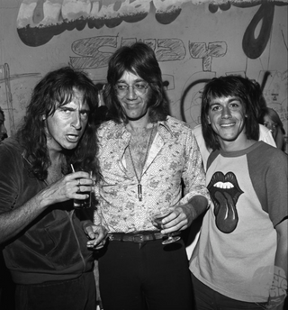 Alice Cooper, Ray Manzarek, and Iggy Pop by James Fortune