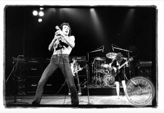 AC/DC, Powerage Tour, London, 1978 by Ross Halfin