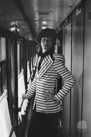 David Bowie, Siberia, 1973 by Geoff MacCormack