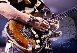 Stevie Ray Vaughan, Perugia, 1985 by Luciano Viti