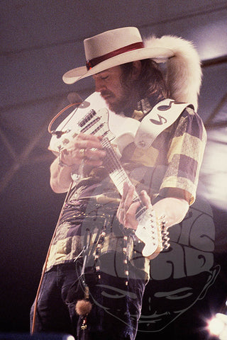 Stevie Ray Vaughan, Perugia, 1985 by Luciano Viti