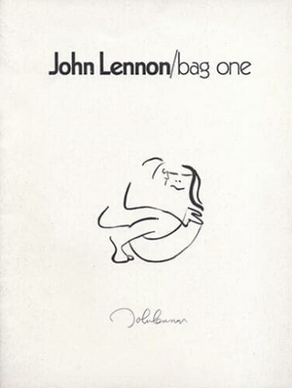 1970 John Lennon - Bag One Art Exhibition Catalog