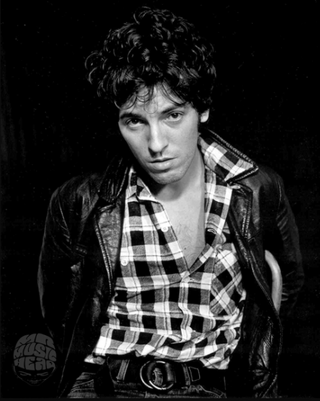 Bruce Springsteen, Haddonfield, New Jersey, 1978 by Frank Stefanko