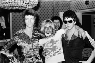 David Bowie, Iggy Pop, & Lou Reed, Unholy Trinity, 1972 by Mick Rock