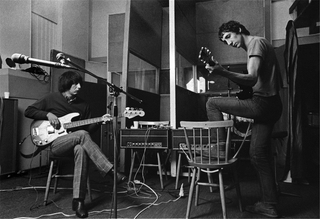 Pete Townshend & John Entwistle, The Who, 1968 by Barrie Wentzell