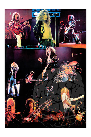 Led Zeppelin Poster by James Fortune